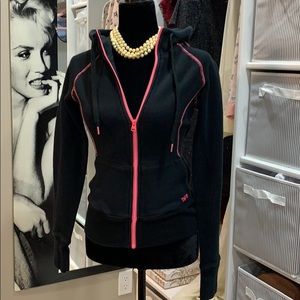 TNA zip up sweater extra small